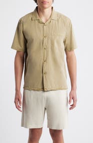 ALEX CRANE Air Cotton Camp Shirt