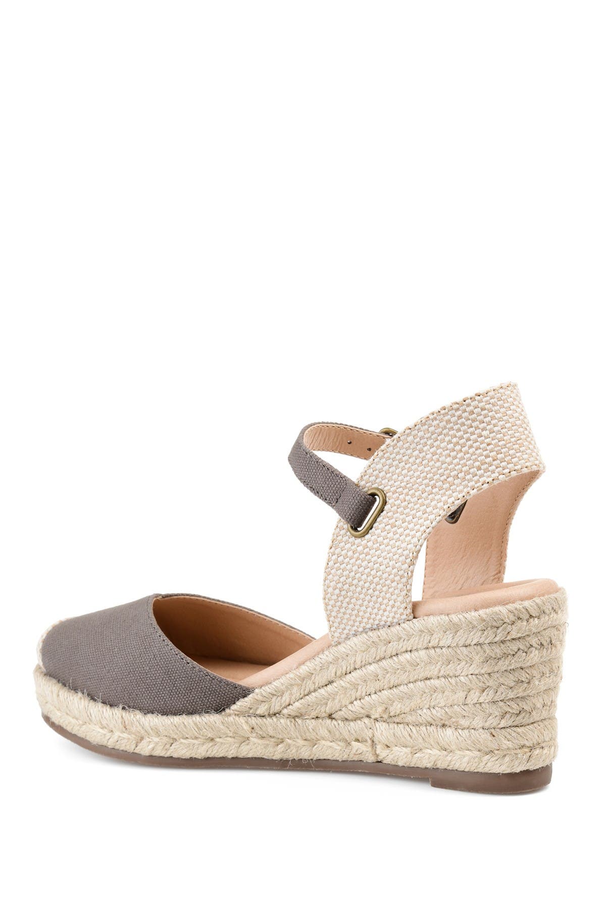 Journee Collection JOURNEE Ashlyn Wedge Pump, Alternate, color, Grey