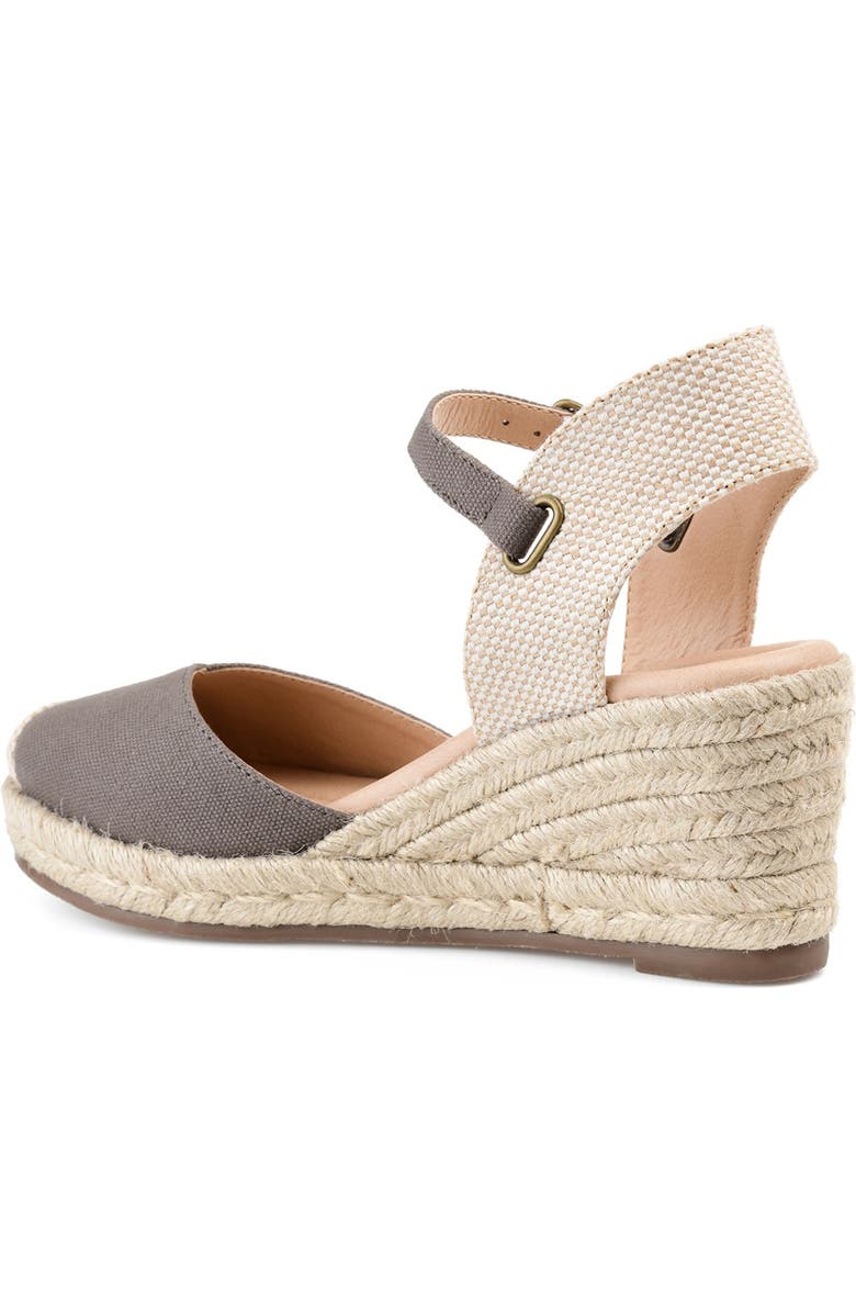 Journee Collection JOURNEE Ashlyn Wedge Pump, Alternate, color, Grey