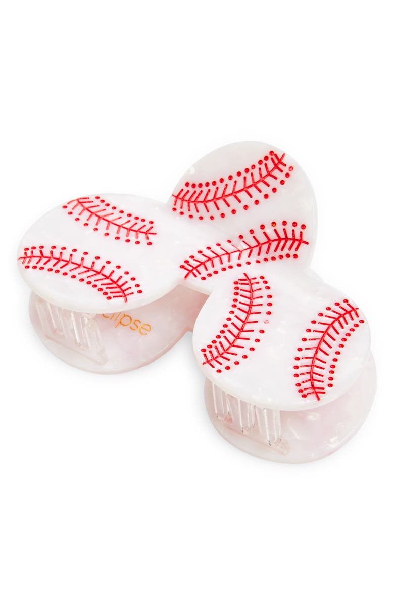 Solar Eclipse Baseball Claw Clip, Main, color,