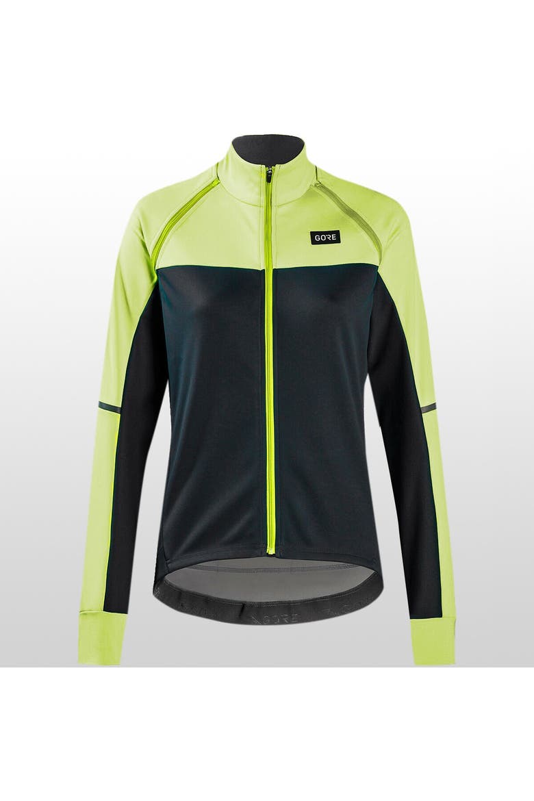 Phantom Cycling Jacket - Women's, Alternate, color, Black/Neon Yellow