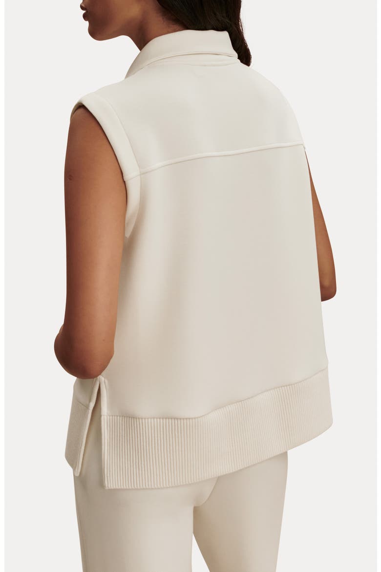 Conall Half Button Sleeveless Top, Alternate, color, PRISTINE
