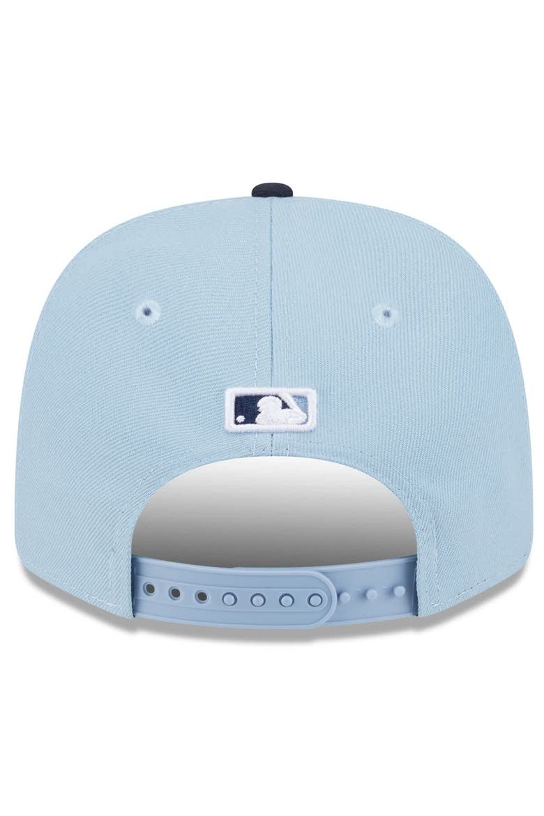 Men's New Era Light Blue/Navy Washington Nationals 2025 City Connect 9SEVENTY Adjustable Hat, Alternate, color, Light Blue