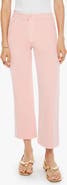 MOTHER The Maven High Waist Ankle Wide Leg Jeans