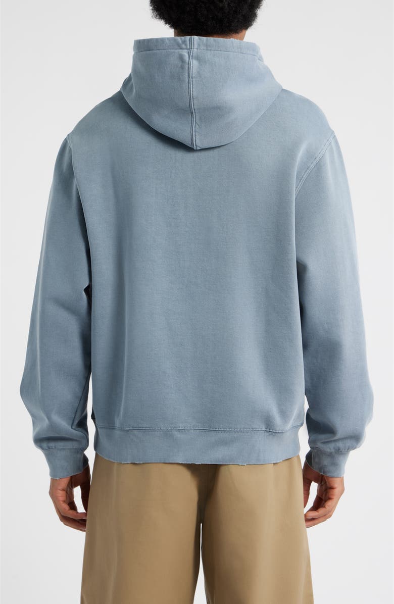 Carhartt Work In Progress Torion Cotton Hoodie, Alternate, color, Office Blue (Grind Wash)