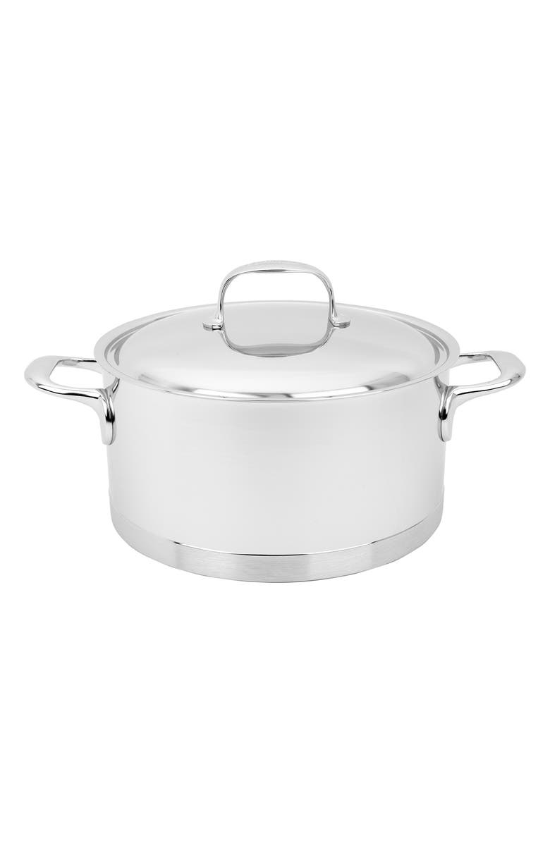 Demeyere Atlantis 5.5-Quart Stainless Steel Dutch Oven, Main, color, Stainless Steel