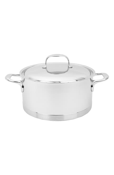Atlantis 5.5-Quart Stainless Steel Dutch Oven