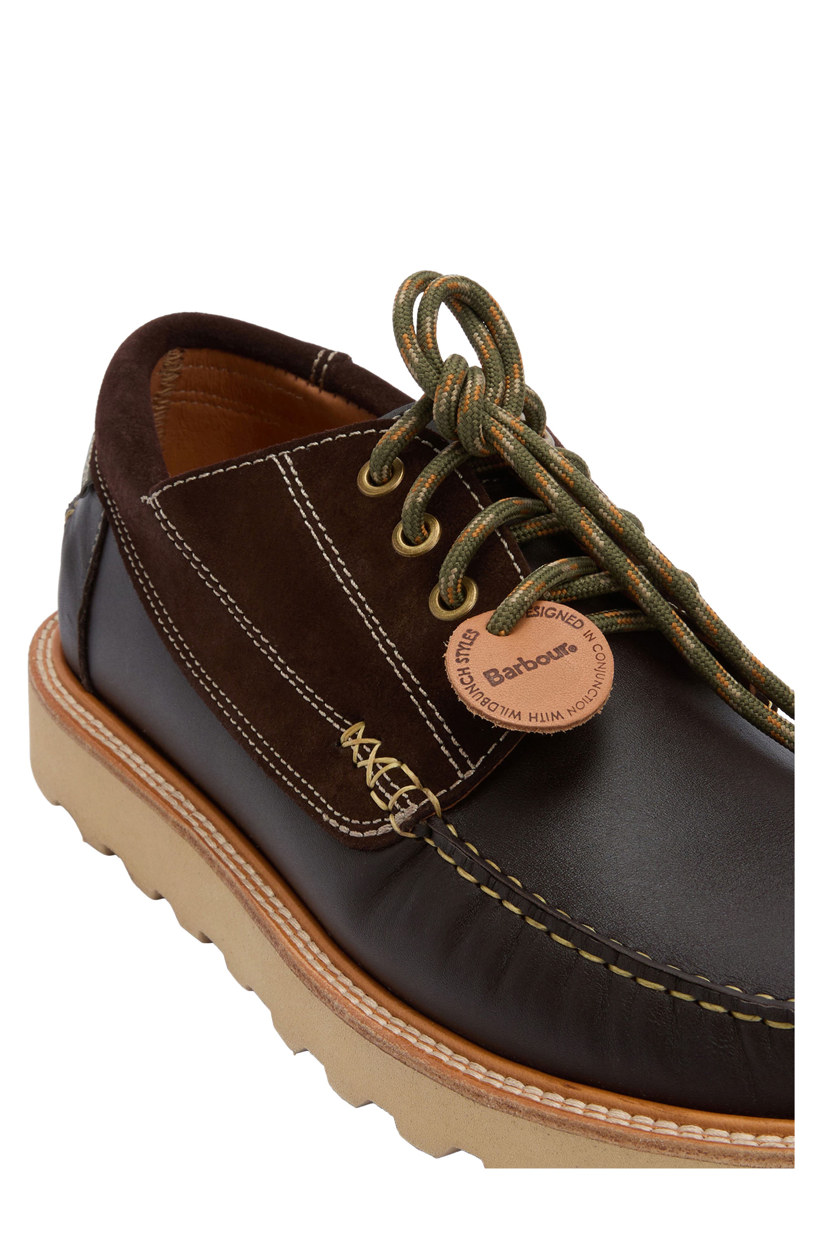 Barbour x Wildbunch Southfield Derby, Alternate, color, Brown