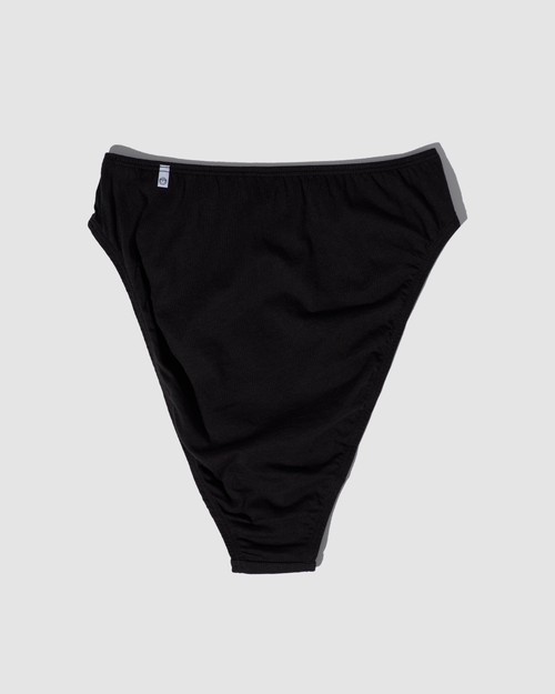 Oddobody Organic Cotton High Waisted French Cut In Midnight