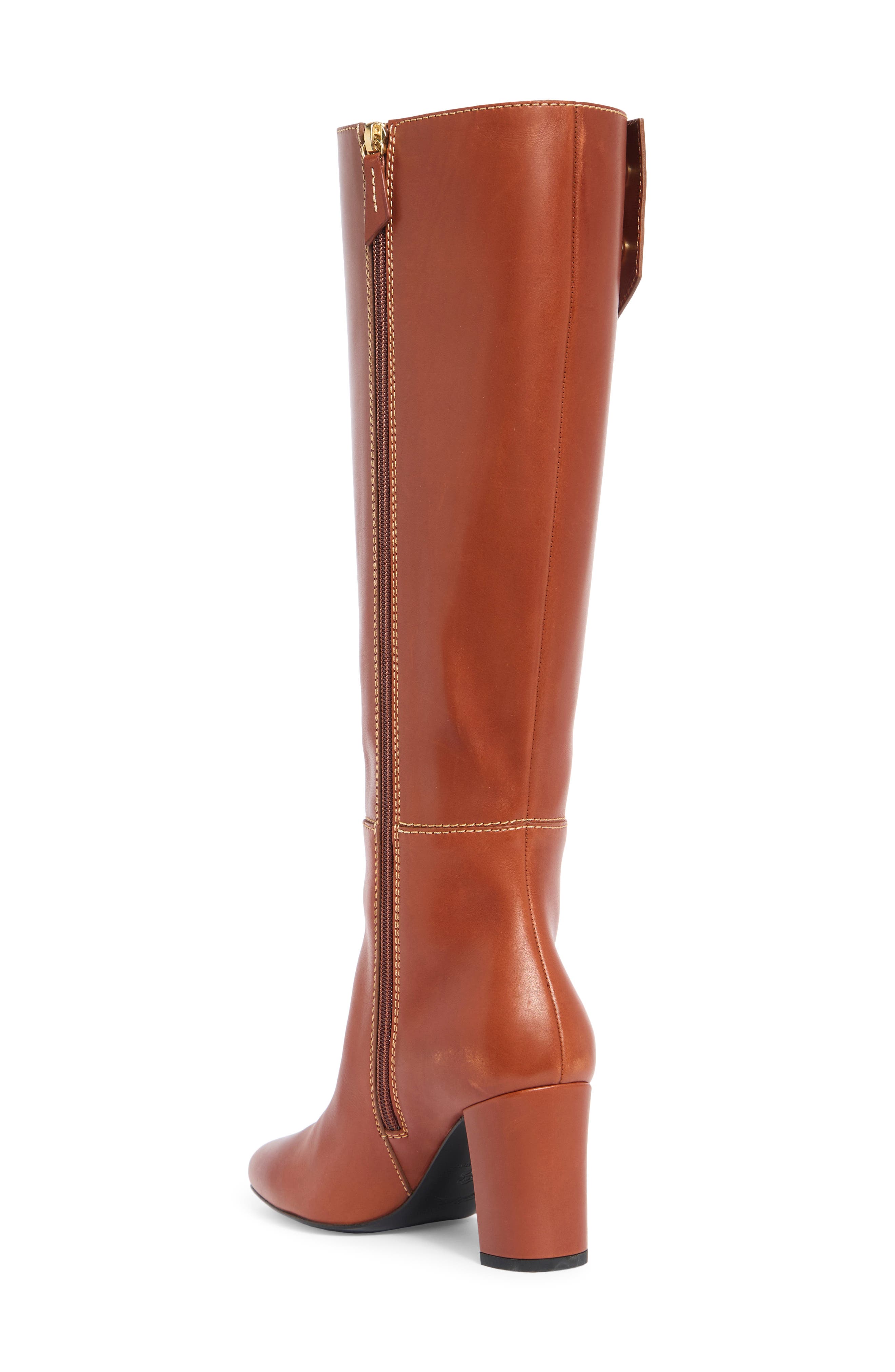 Longchamp Knee High Boot, Alternate, color, 