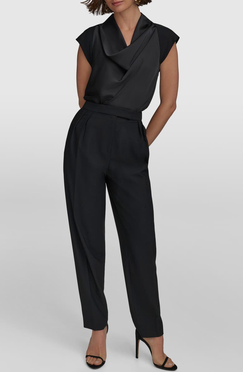 Donna Karan New York Pleated Ankle Pants, Alternate, color, 