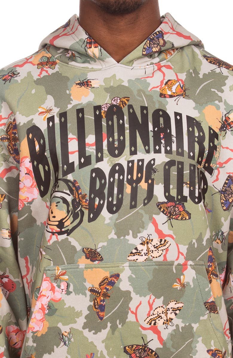 Billionaire Boys Club Buzzy Graphic Hoodie, Alternate, color, Pale Marigold
