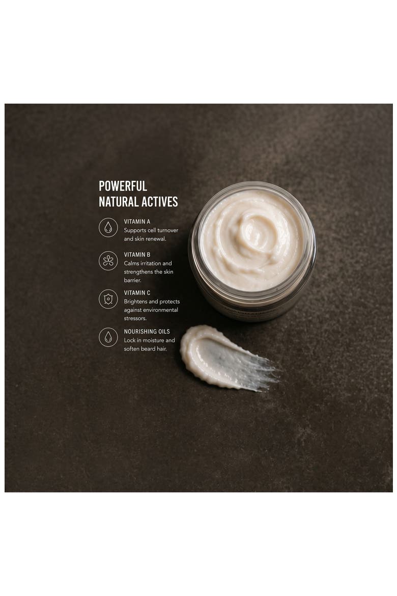 Vitamins A-B-C Hydrating Beard Cream, Alternate, color, NO COLOR