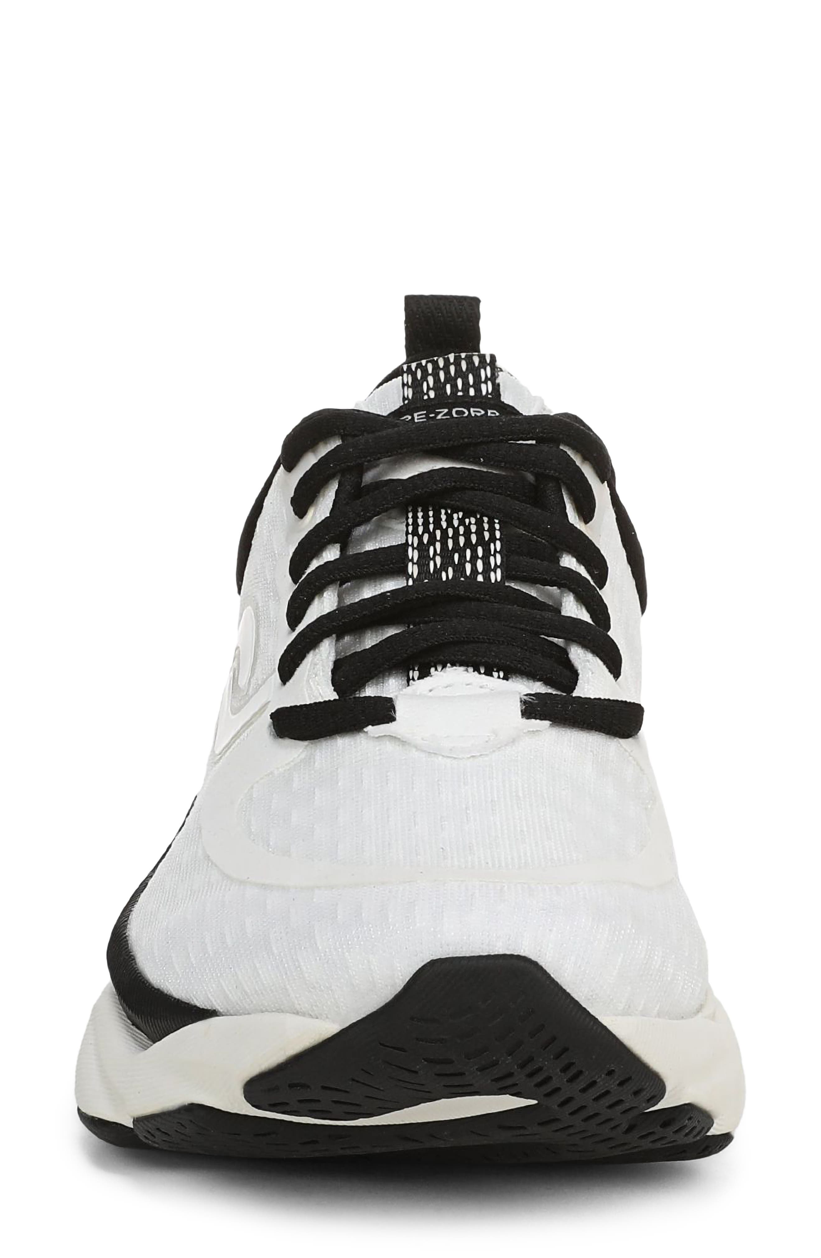 Rykä Rezorb Max Walking Sneaker, Alternate, color, White Black