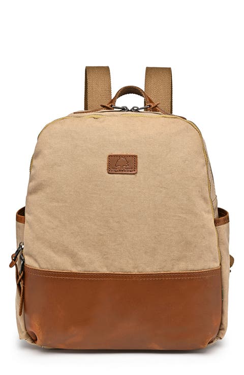 Magnolia Hill Canvas Backpack