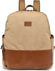 THE SAME DIRECTION Magnolia Hill Canvas Backpack