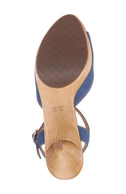 Nina Rock Sandal In Denim