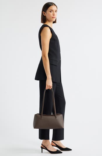 Mini Chrystie Faux Leather Shoulder Bag