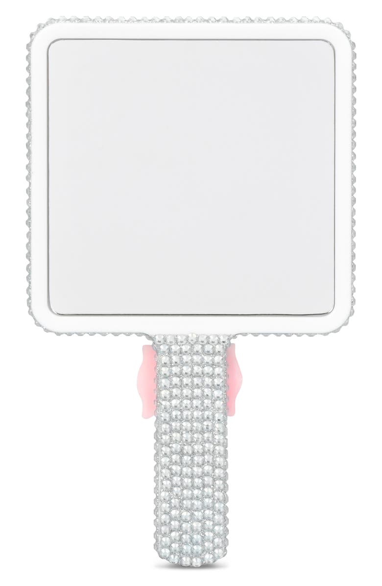 Iscream Kids' Charming Rhinestone Mirror, Alternate, color, Pink Multi