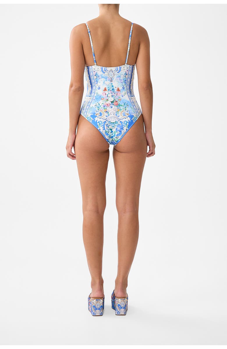 Camilla Soft High Tri Underwire One Piece, Alternate, color, Ottoman Opulence