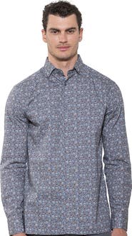 Luchiano Visconti Floral Print Shirt
