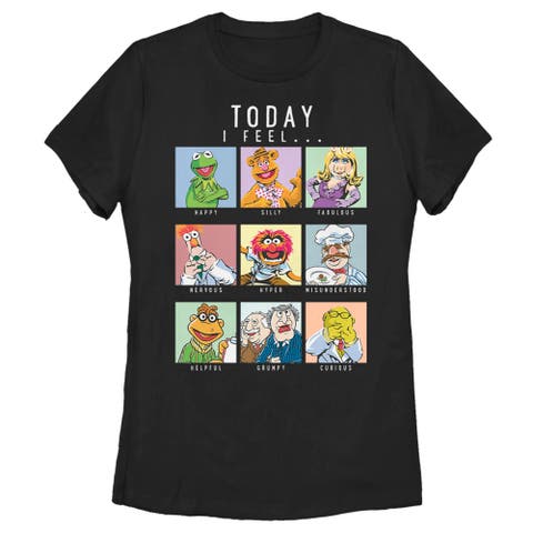Women's The Muppets Mood Chart  Graphic T-Shirt