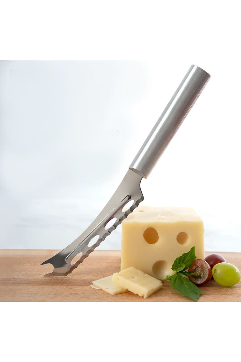 Cutlery 5.25-Inch Cheese Knife Serrated Stainless Steel Blade, Alternate, color, Silver