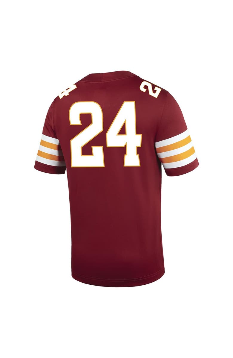 Nike Men's Nike #24 Cardinal Iowa State Cyclones Untouchable Replica Game Jersey, Alternate, color, Cardinal