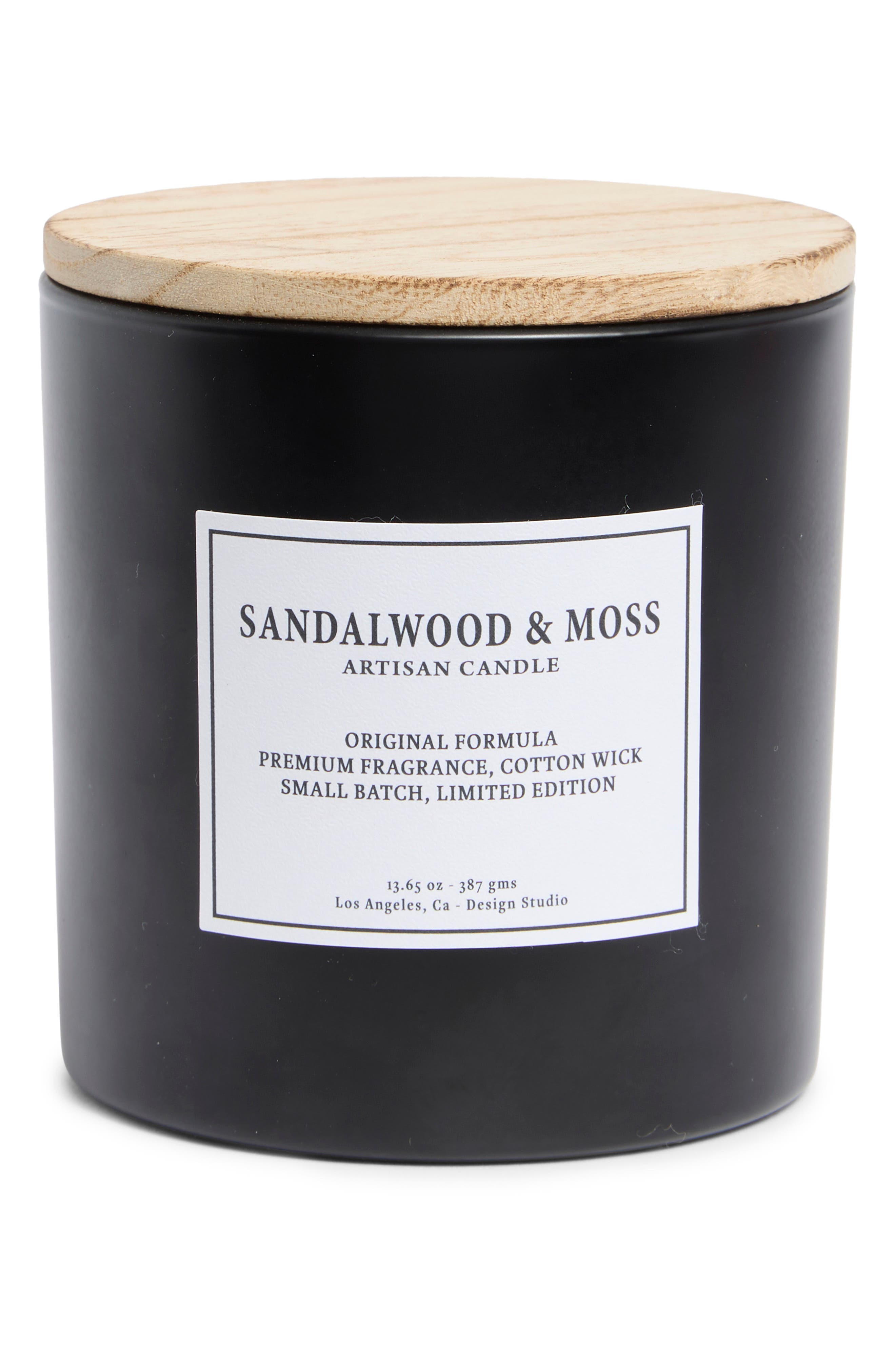 PORTOFINO CANDLES Sandalwood & Moss Candle