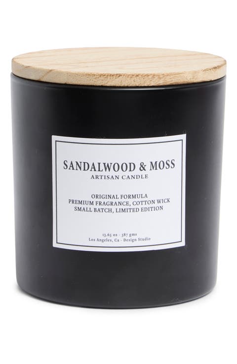 Sandalwood & Moss Candle