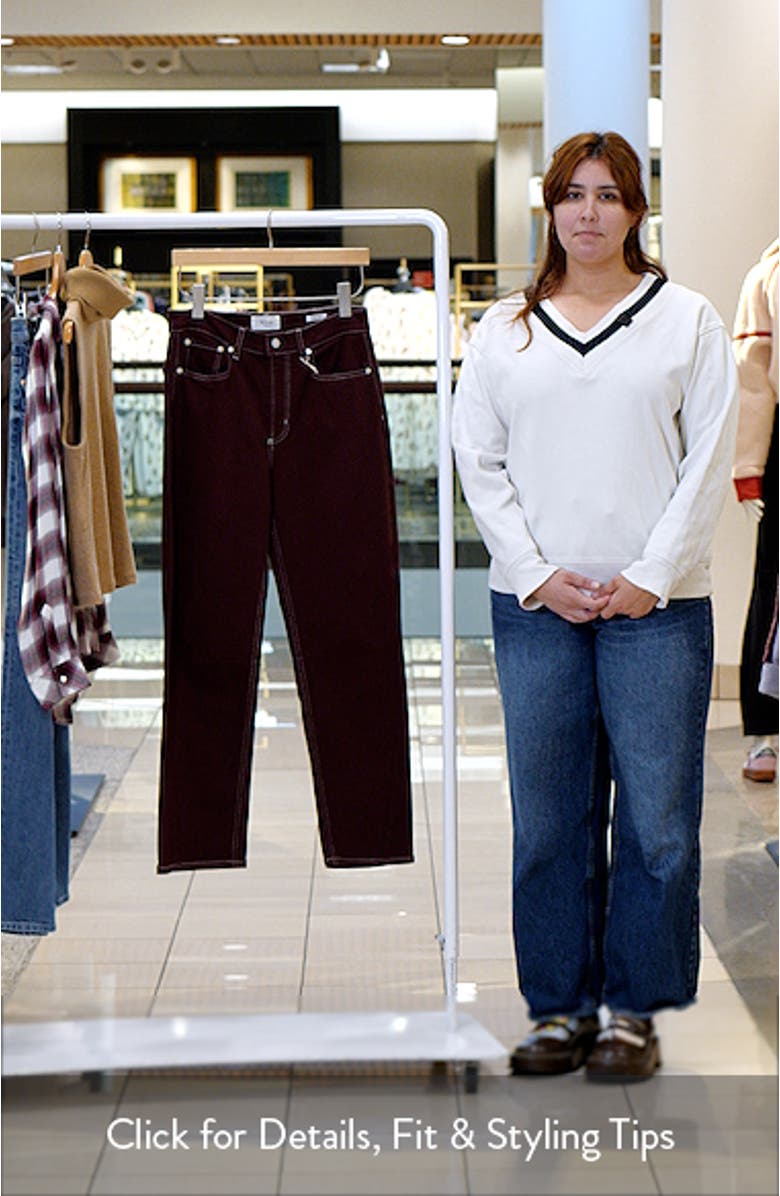 Samo High Waist Barrel Leg Jeans, sales video thumbnail