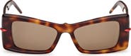 Christian Louboutin 54mm Butterfly Sunglasses