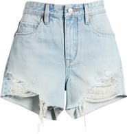BLANKNYC The Barrow High Waist Cutoff Denim Shorts