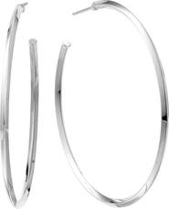 LANA 14K Gold 45mm Thin Royale Hoops