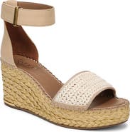 Franco Sarto Clemens Ankle Strap Wedge Sandal