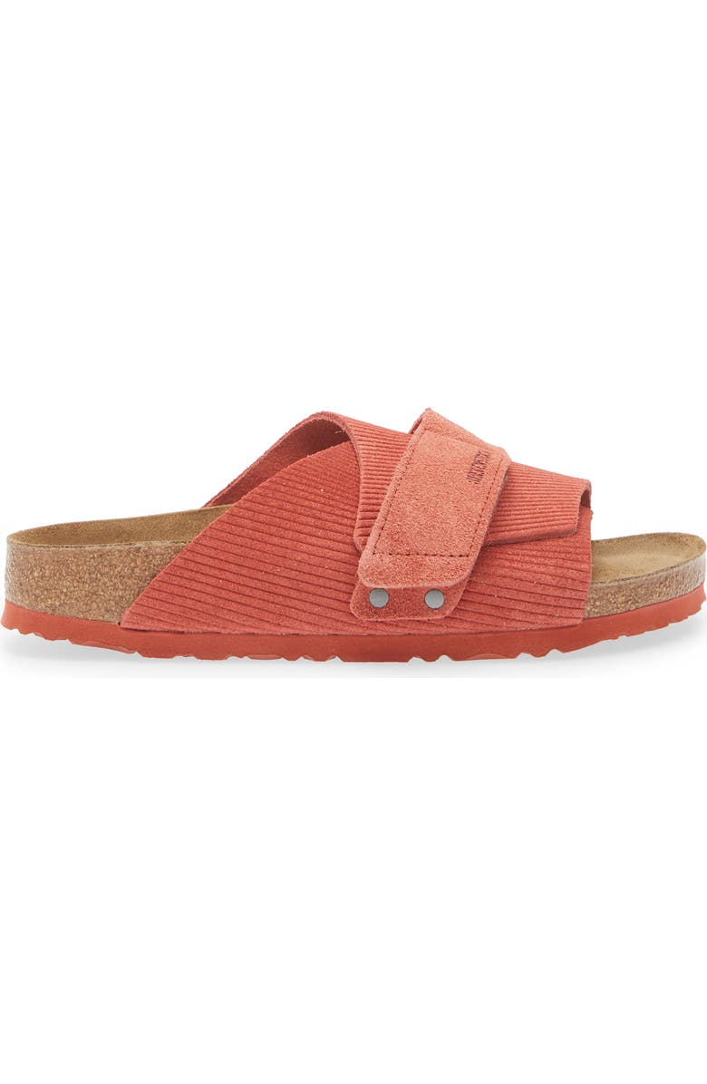 Birkenstock Kyoto Slide Sandal, Alternate, color, Sienna Red