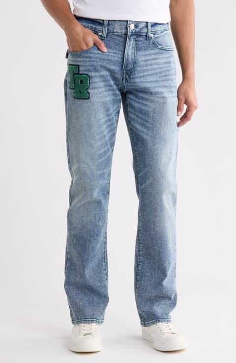 Ricky Patch Straight Leg Jeans