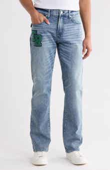 Ricky Patch Straight Leg Jeans