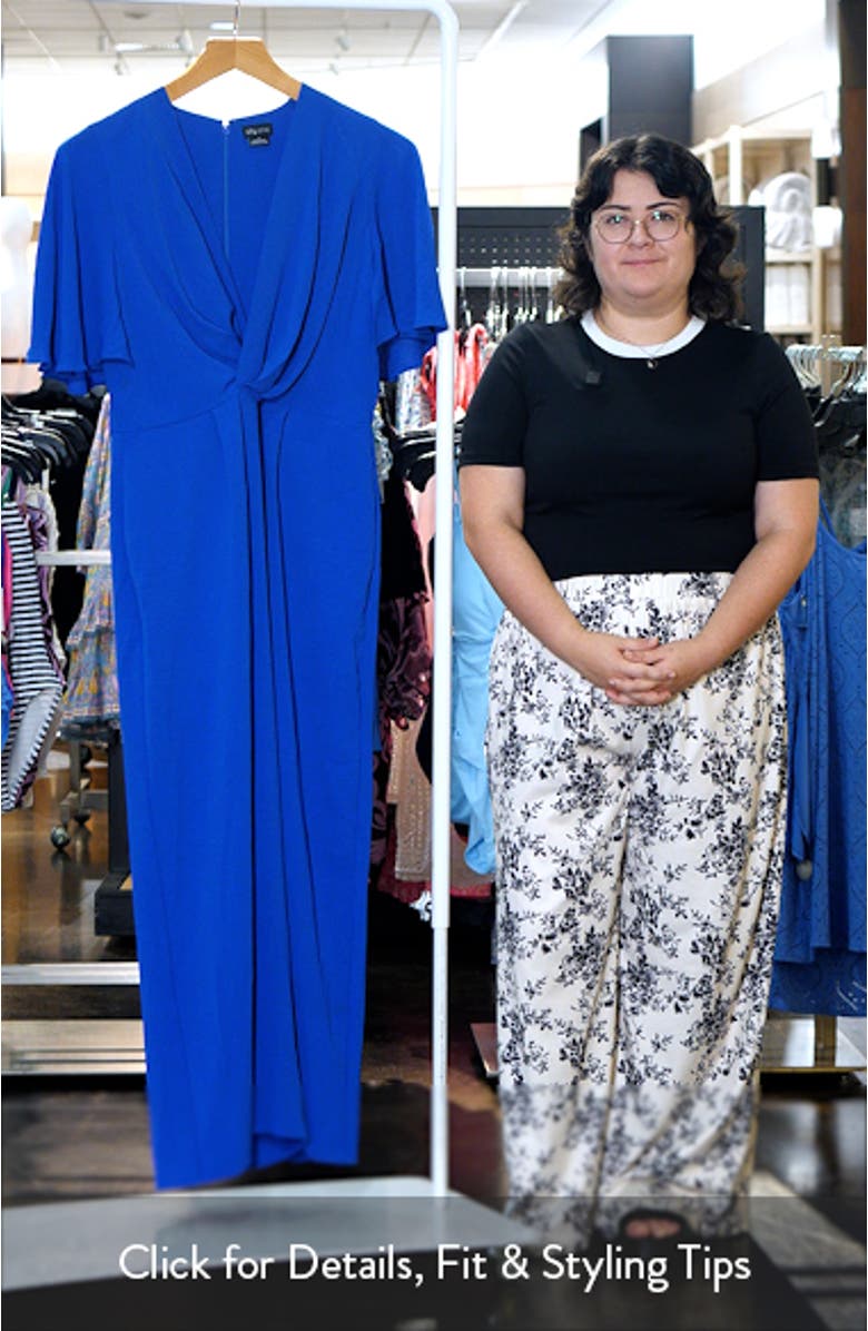 Braelynn Flutter Sleeve Jumpsuit, sales video thumbnail