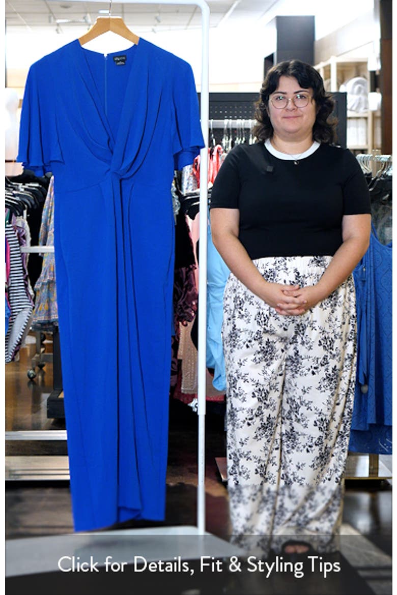 Braelynn Flutter Sleeve Jumpsuit video