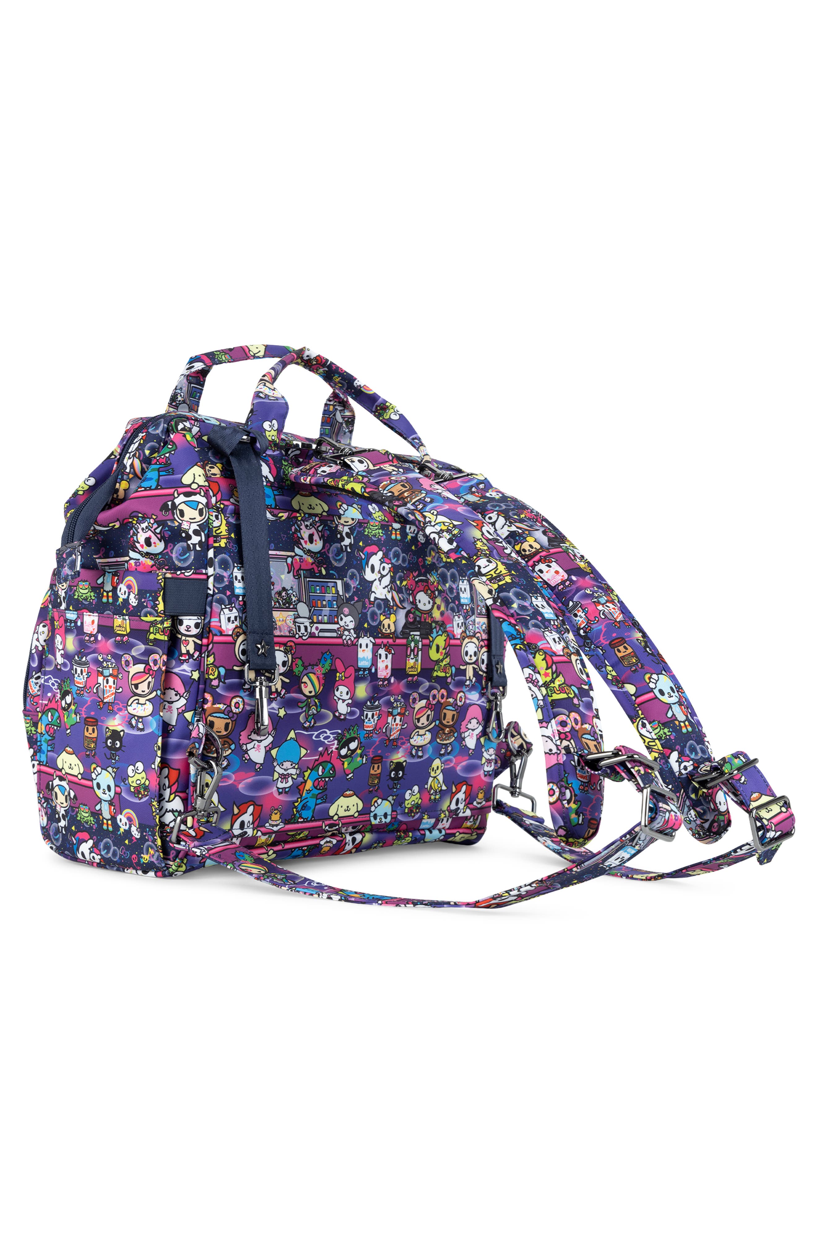 JuJuBe x tokidoki x Hello Kitty Dr. BFF Convertible Diaper Bag, Alternate, color, 