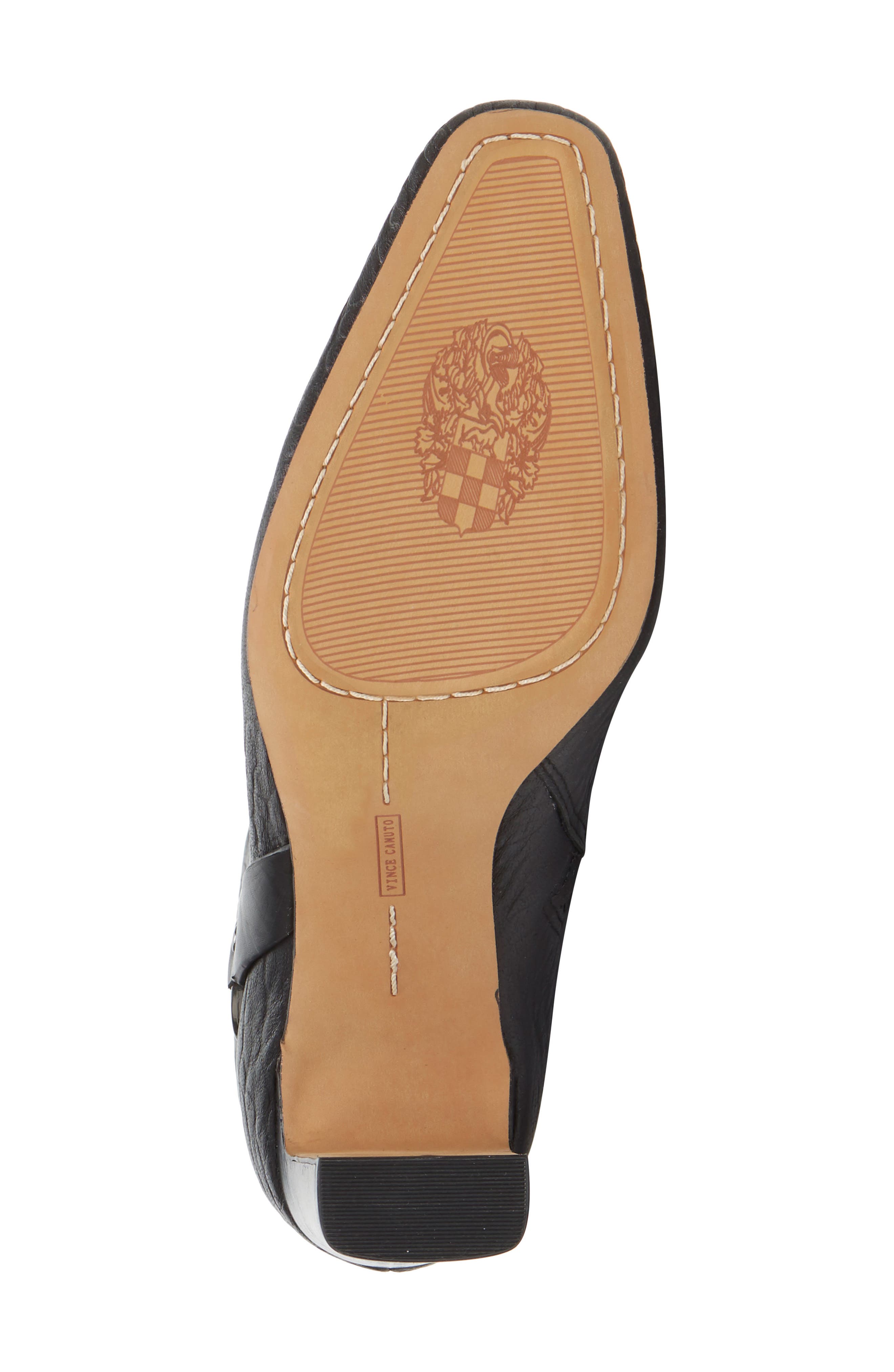 Vince Camuto Sestina Harness Square Toe Bootie, Alternate, color, 