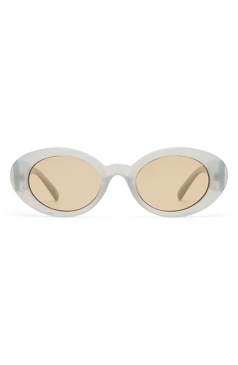 Nouveau Vie 50mm Oval Sunglasses