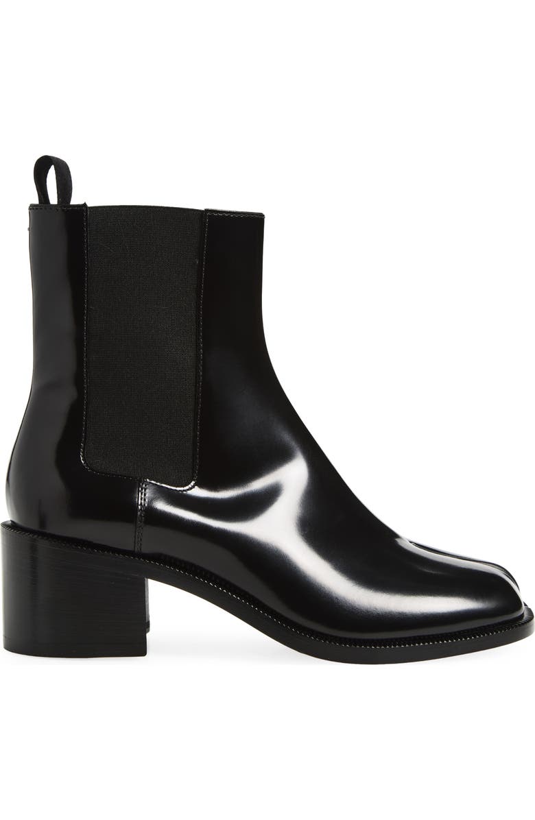 Maison Margiela Tabi City Chelsea Boot, Alternate, color, Black