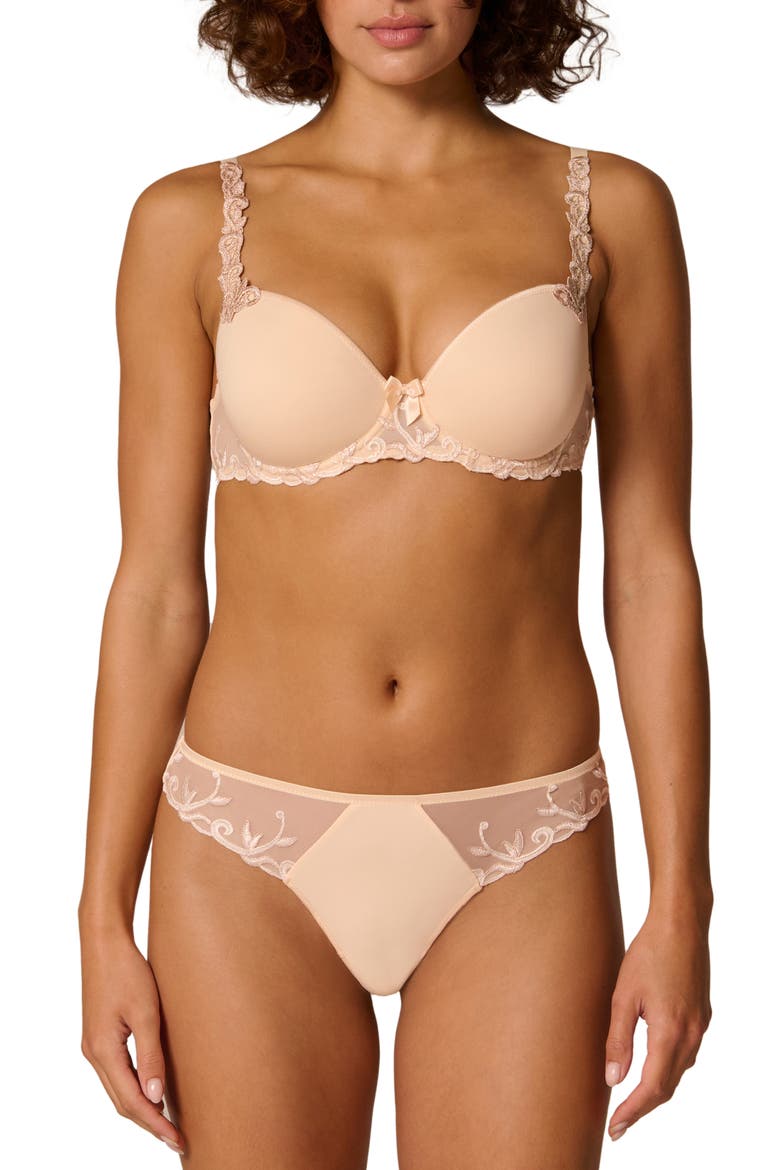 Andora 3D Molded Underwire Bra, Alternate, color, CHIC BEIGE