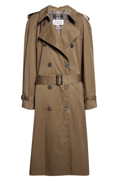 Double Breasted Trench Coat