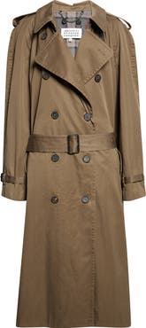 Maison Margiela Double Breasted Trench Coat
