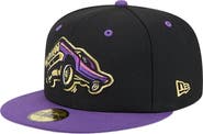 New Era Men's New Era Black Fresno Grizzlies Copa de la Diversión 59FIFTY Fitted Hat