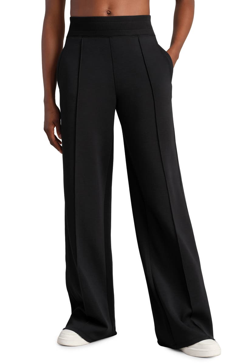 Rhone DreamGlow Trousers, Main, color, Pure Black Heather