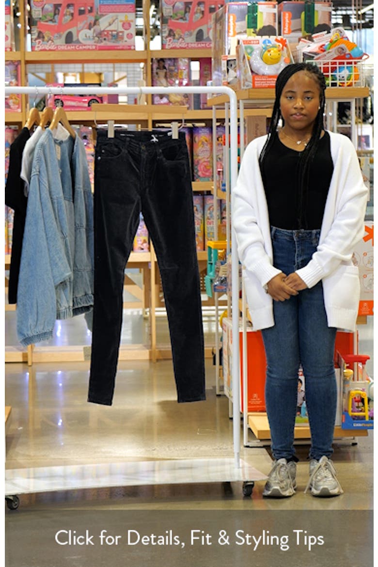 The Farrah High Waist Velvet Jeans video